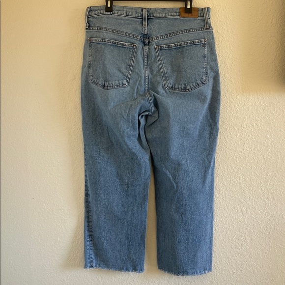 Madewell The Perfect Vintage Wide-Leg Crop Jean in Catlin Wash 32 - Picture 5 of 8